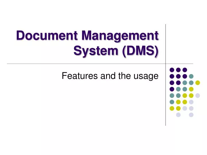 document management system dms