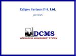 Eclipse Systems Pvt. Ltd. presents - slide 1