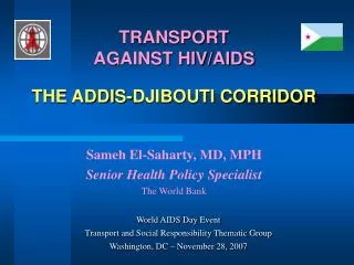 TRANSPORT AGAINST HIV/AIDS THE ADDIS-DJIBOUTI CORRIDOR