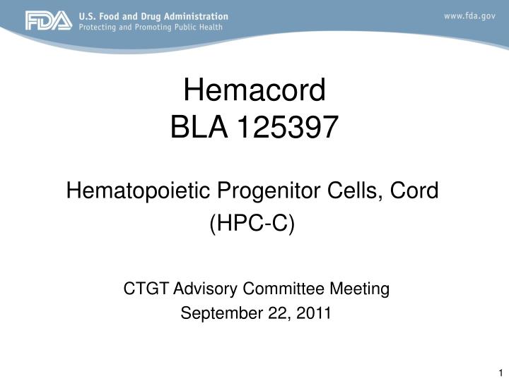 hemacord bla 125397