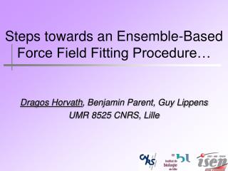 Steps towards an Ensemble-Based Force Field Fitting Procedure…
