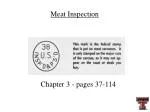 Meat Inspection - slide 1