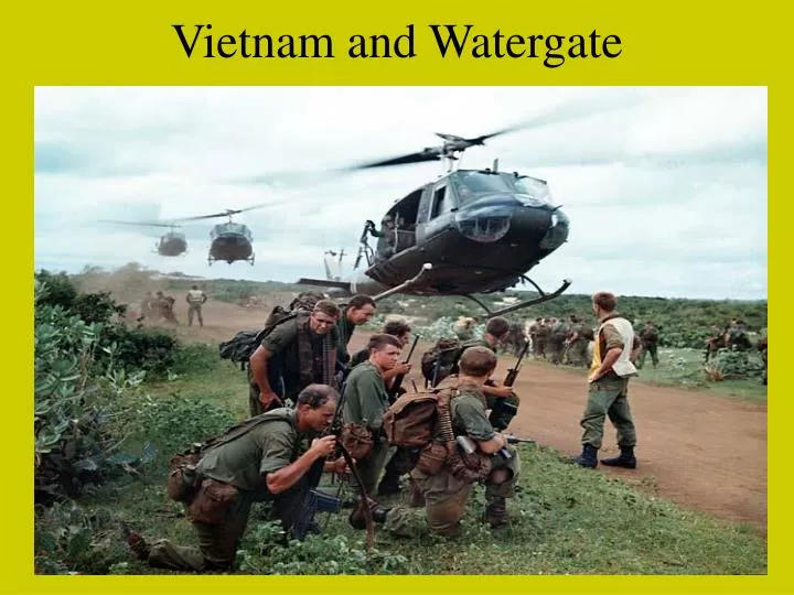 vietnam and watergate