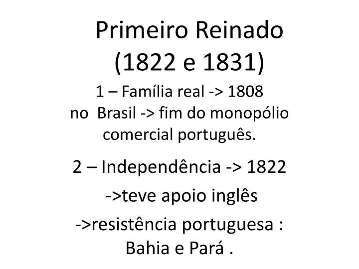 1 fam lia real 1808 no brasil fim do monop lio comercial portugu s