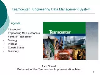 Teamcenter: Engineering Data Management System