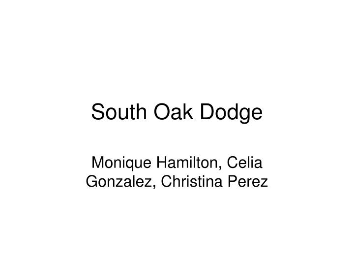 south oak dodge