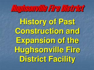 Hughsonville Fire District