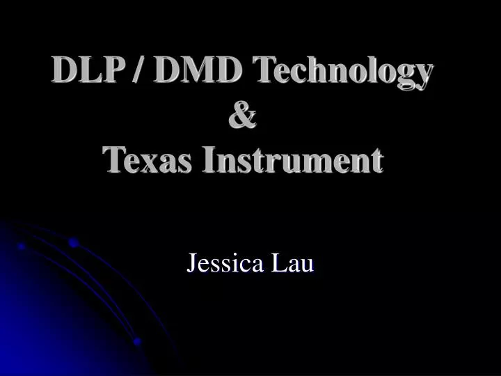 dlp dmd technology texas instrument