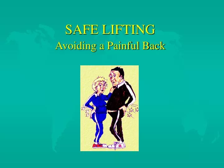 safe lifting