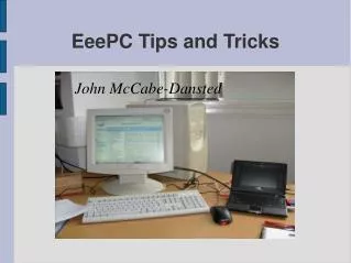 EeePC Tips and Tricks