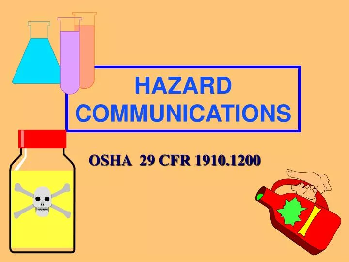 hazard communications