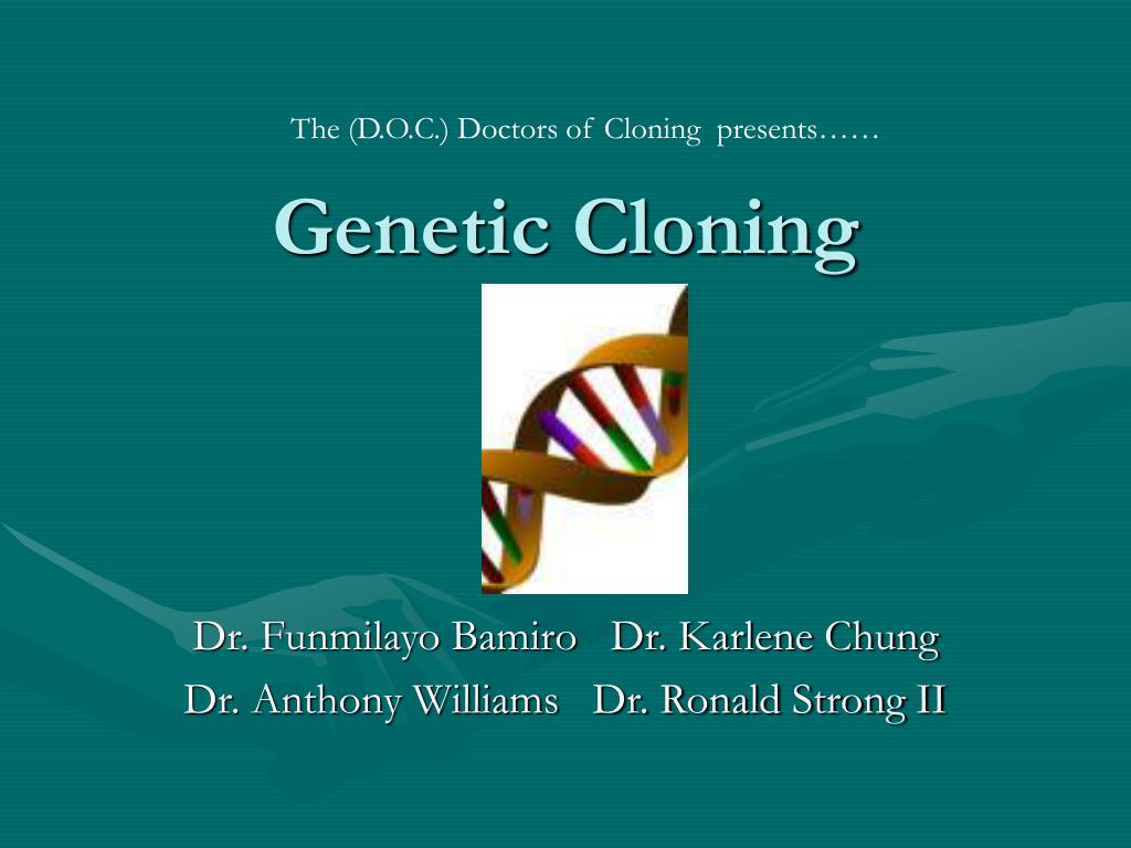 PPT - Genetic Cloning PowerPoint Presentation, free download - ID:274165