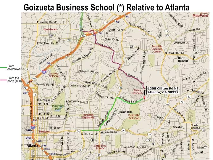 goizueta business school relative to atlanta
