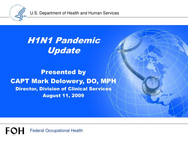h1n1 pandemic update