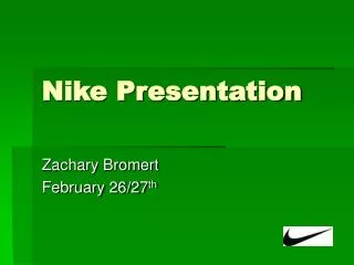 Nike Presentation