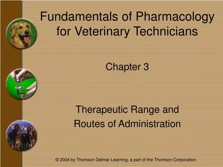 fundamentals of pharmacology for veterinary technicians