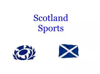 Scotland Sports