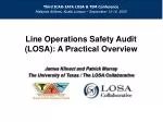 Practical overview of the LOSA process - slide 1