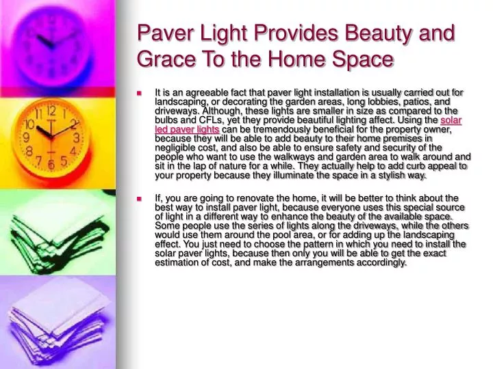 paver light provides beauty and grace to the home space