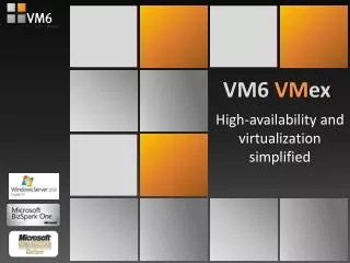 Virtualization for SMBs - VM6 Software