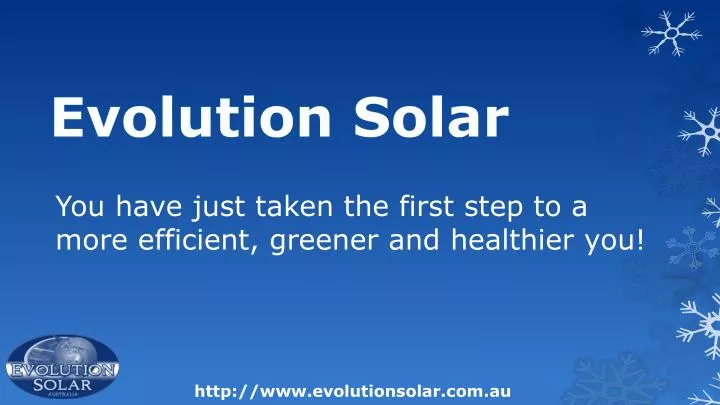 evolution solar