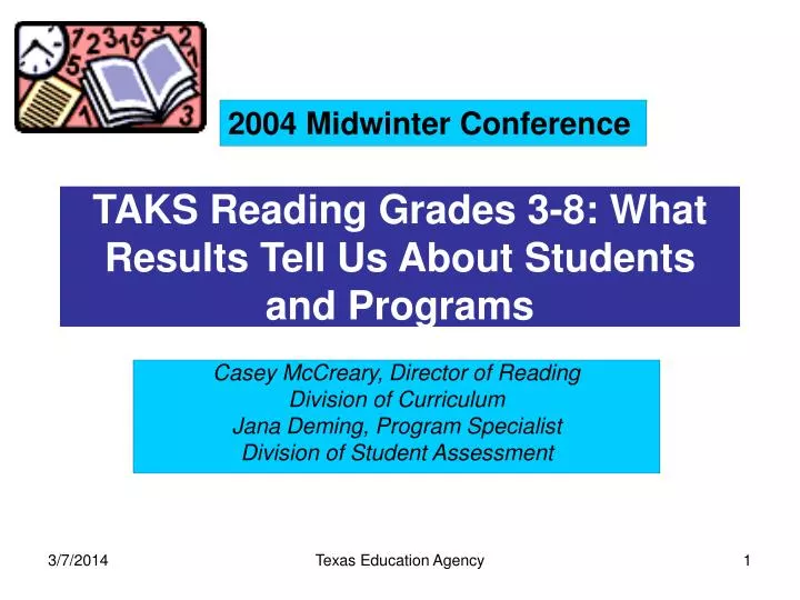taks reading grades 3 8 what results tell us about students and programs