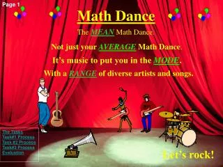 Math Dance