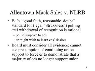 allentown mack sales v nlrb