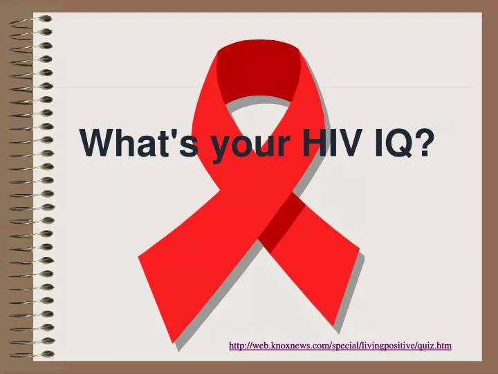 what s your hiv iq