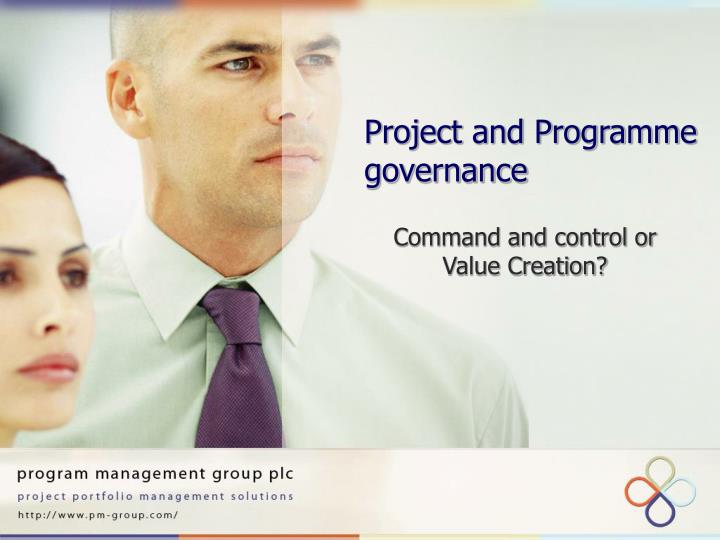 project and programme governance