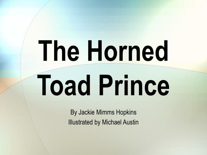 the horned toad prince