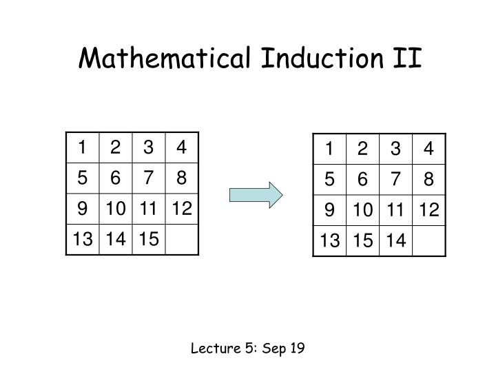 mathematical induction ii