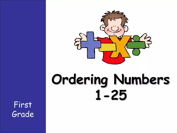 ordering numbers 1 25