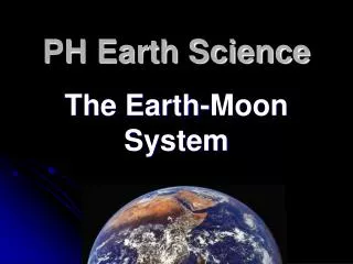 PH Earth Science