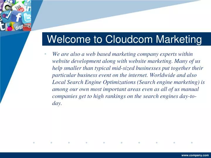 welcome to cloudcom marketing
