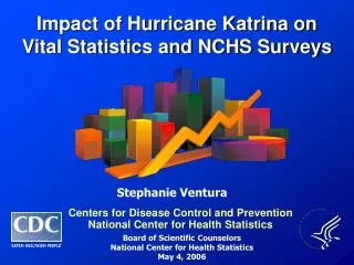 Impact of Hurricane Katrina on Vital Statistics and NCHS Surveys