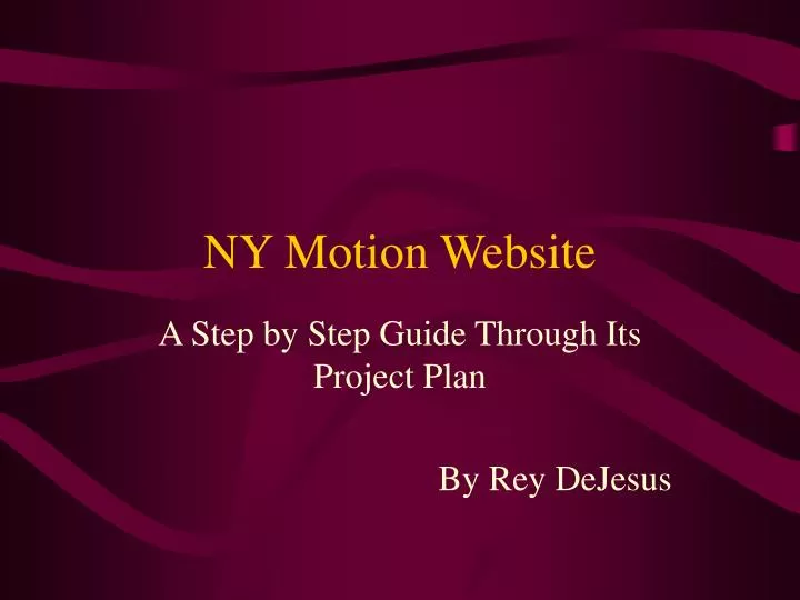 ny motion website