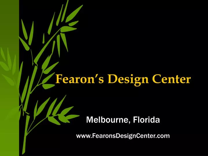 fearon s design center