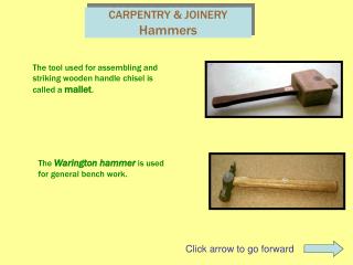 CARPENTRY &amp; JOINERY Hammers