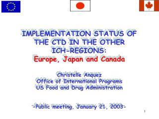 CTD: regulatory documents