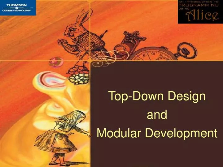 top down design and modular development