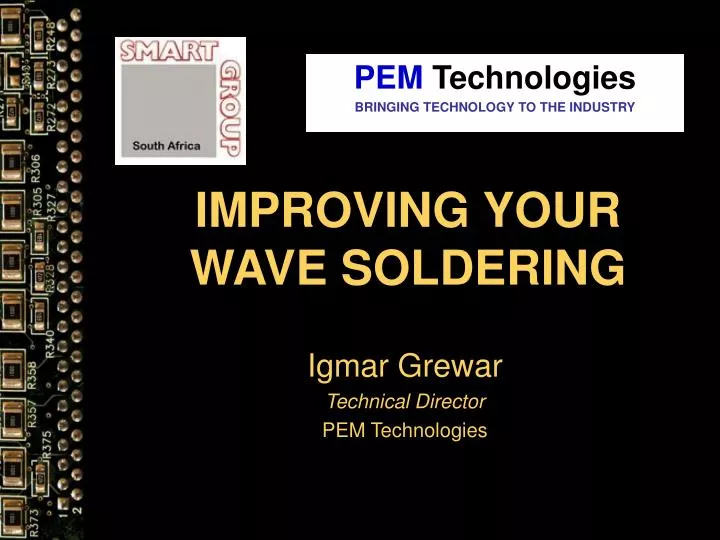 improving your wave soldering
