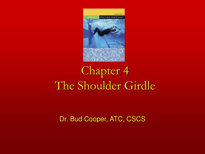chapter 4 the shoulder girdle