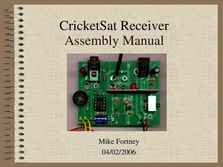 assembly manual