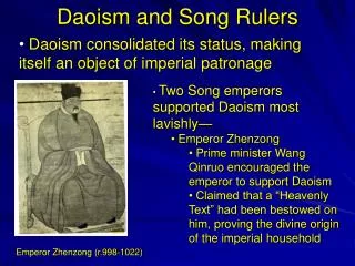 Daoism and Song Rulers
