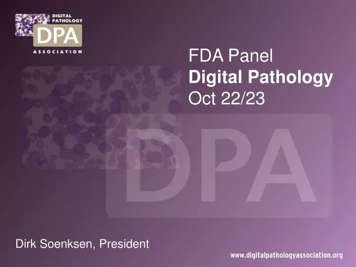 fda panel digital pathology oct 22 23
