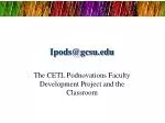 Ipods@gcsu.edu - slide 1