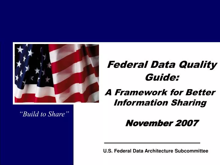 federal data quality guide november 2007