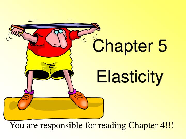 chapter 5 elasticity