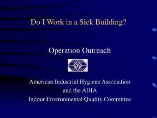 Do I Work in a Sick Building?